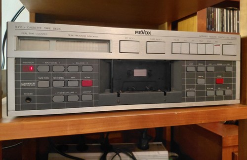 Revox b215 cassette deck - deck,