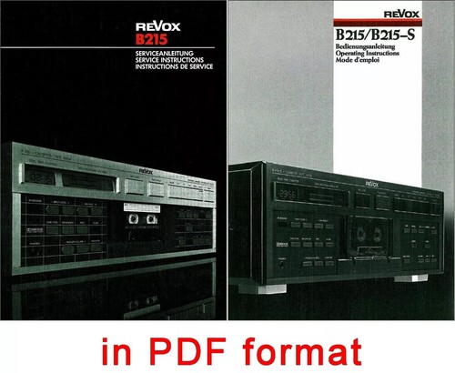 Revox studer b215 - revox,