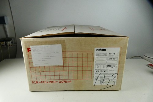Revox 215 scatola - revox,