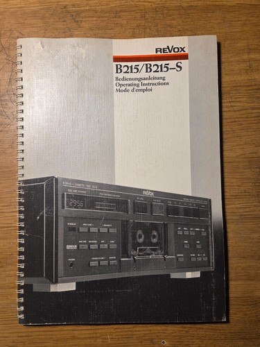 Revox b215 original owner - -, s